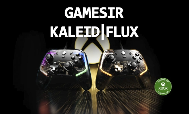 Análise: Gamesir Kaleid e Kaleid Flux - Licenciados e com analógicos de hall effects