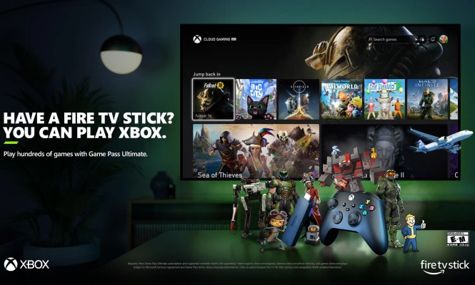 Jogue mais jogos, sem precisar de console: Xbox Gaming é anunciado para Amazon Fire TV